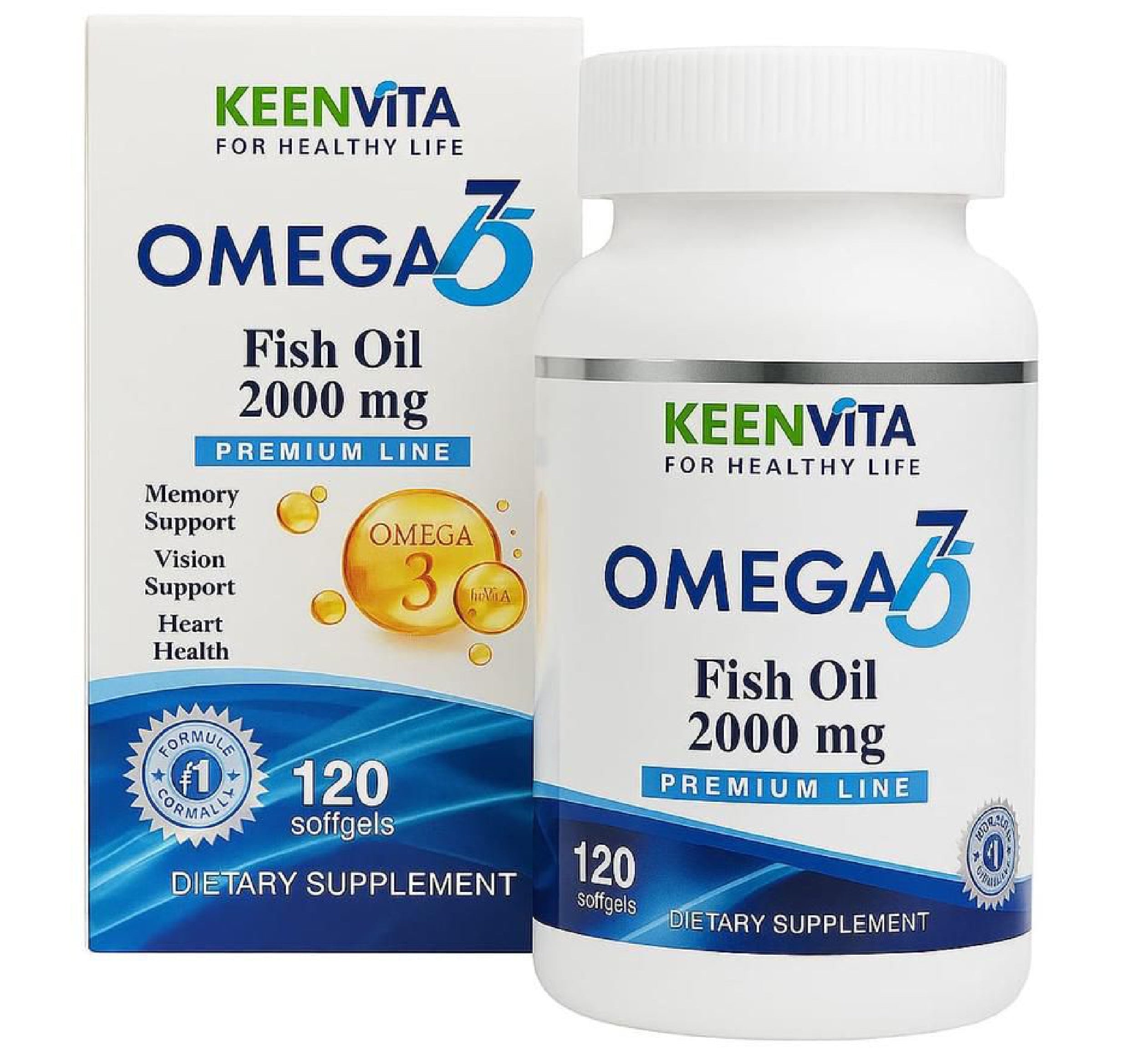 KeeN Vita Omega -3 Fish oil 2000 gm