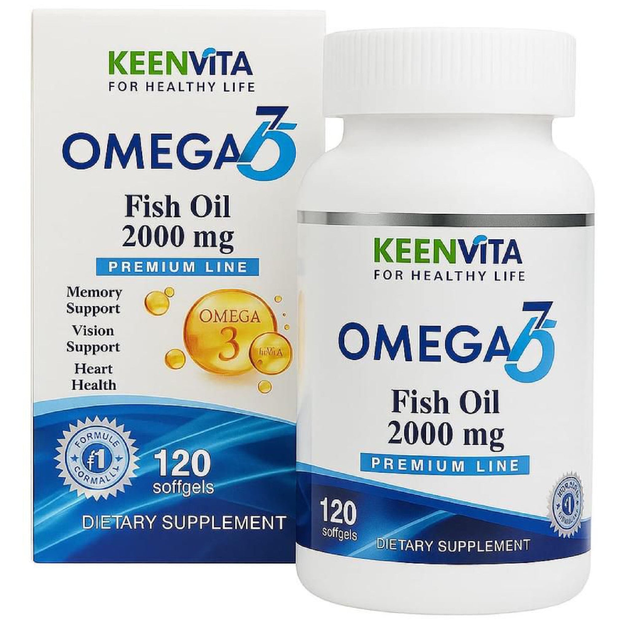 KeeN Vita Omega -3 Fish oil 2000 gm