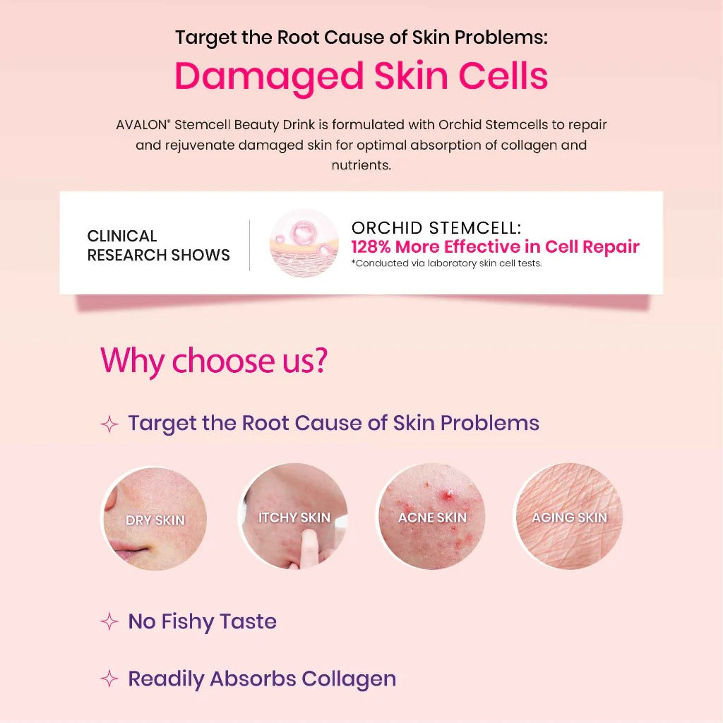 STEM CELLS BEAUTY DRINK Avalon Stem Cell Beauty Drink